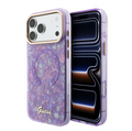 Guess iPhone 17 Pro Max Back-Cover hul - HC Magsafe IML Shell Script Metal - Lila