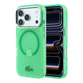 Lacoste iPhone 18 Pro Max Back-Cover hul - HC Magsafe IML Frosted Estragon - Grün