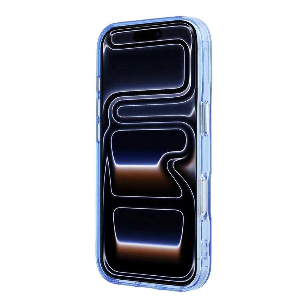 Lacoste iPhone 18 Pro Max Back-Cover hul - HC Magsafe IML Glossy Finish With Ring Stand - Hellblau